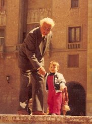 En Montserrat con el avi Jaume