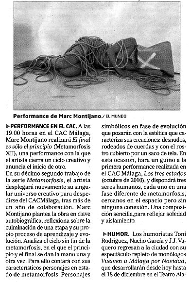 EL MUNDO, 15 de diciembre de 2011