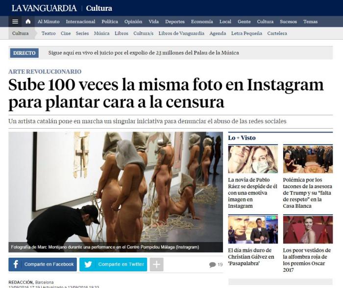 Doble p&aacute;gina revista austriaca  PROFIL 2014