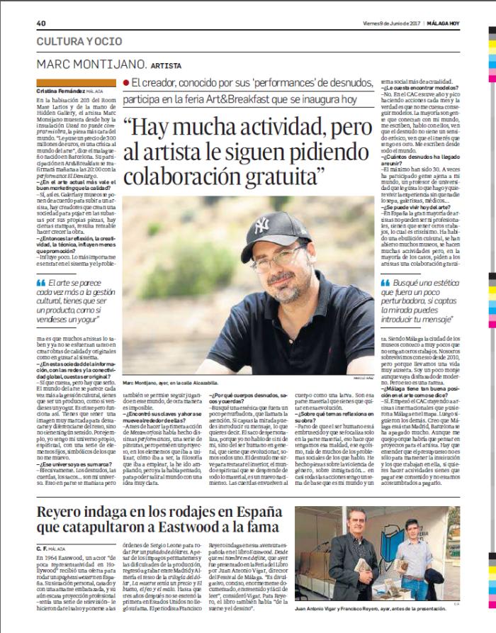 Entrevista M&aacute;laga Hoy